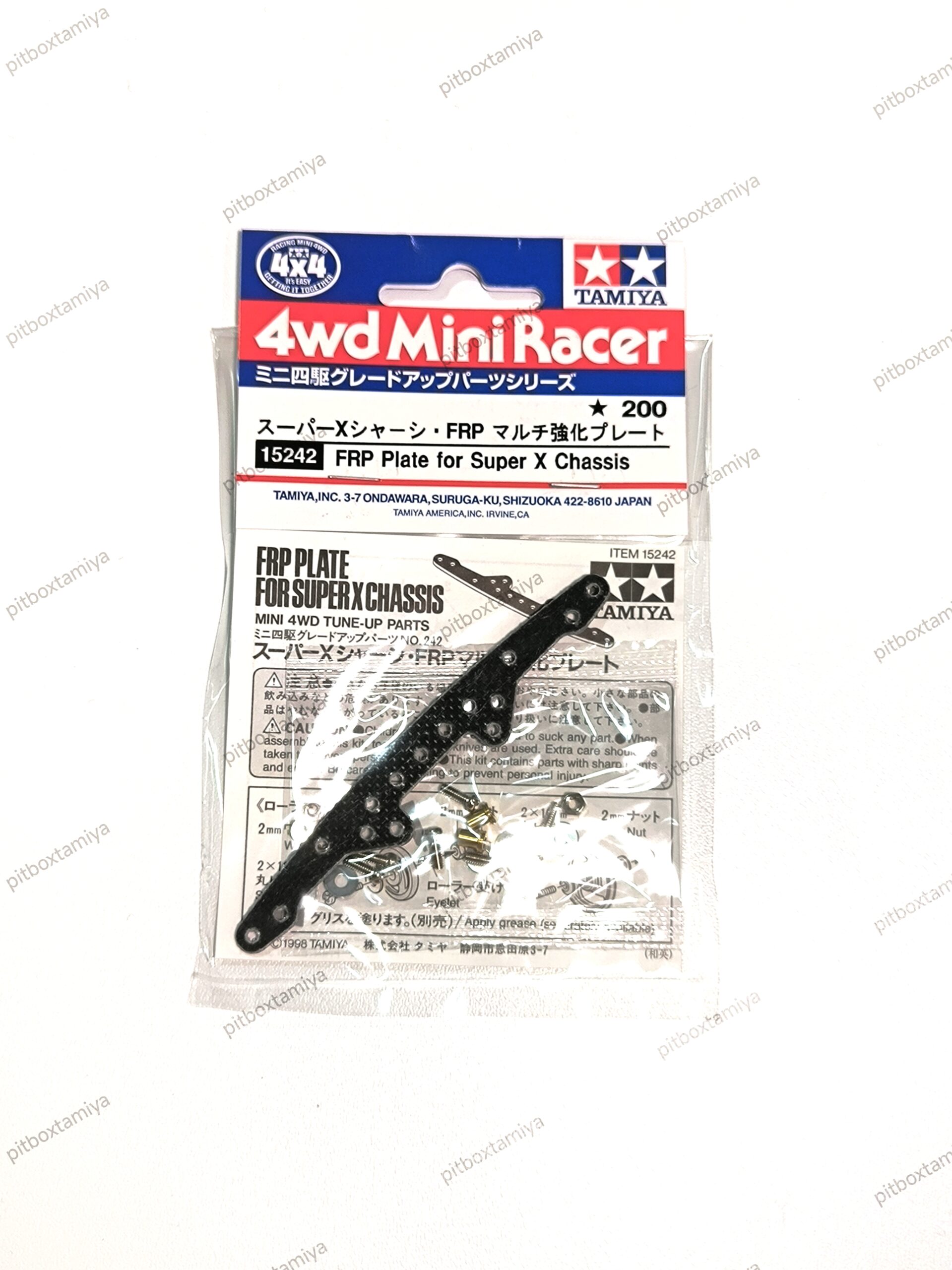 IMG_20260905_144700 TAMIYA FRP PLATE FOR SUPER X CHASSIS - ITEM 15242 - Image 1