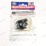 Tamiya Stainless Steel Screw set 15/20/25/30mm Black - 95434