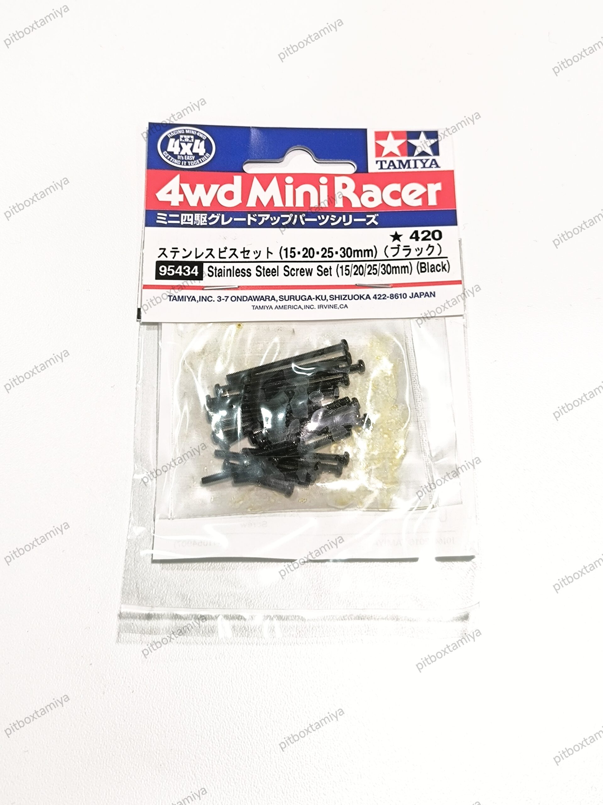 IMG_20260924_130555 Tamiya Stainless Steel Screw set 15/20/25/30mm Black - 95434 - Image 1