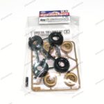 Tamiya Large Dia. Tire & Wheel Set for EZ Chassis Wide Tread - 15552