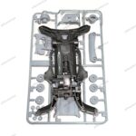 Tamiya Chassis AR abu + Gearbox Abu Loose part ori