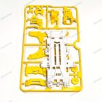 Tamiya Chassis VZ White + Gearbox yellow Loose Part Ori