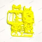 Tamiya Chassis MS I Gearbox I Tail & Nose Florescent Yellow Loose Ori