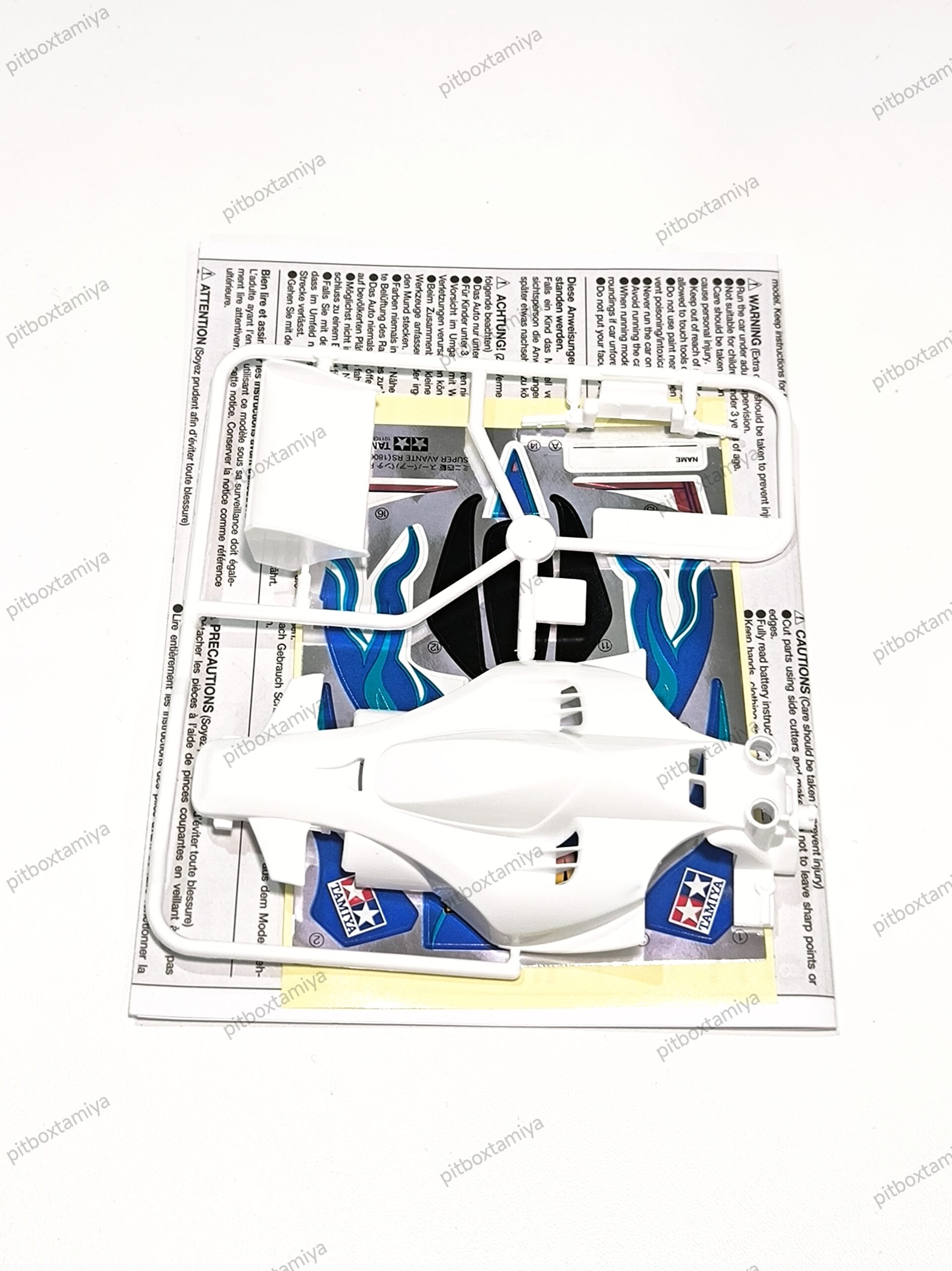 IMG_20260930_142611 Tamiya Body Super Avante Rs S2 Loose Part Original - Image 1