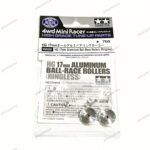 Tamiya HG 17mm Alumunium Ball Race Rollers Ringless - Item 15522