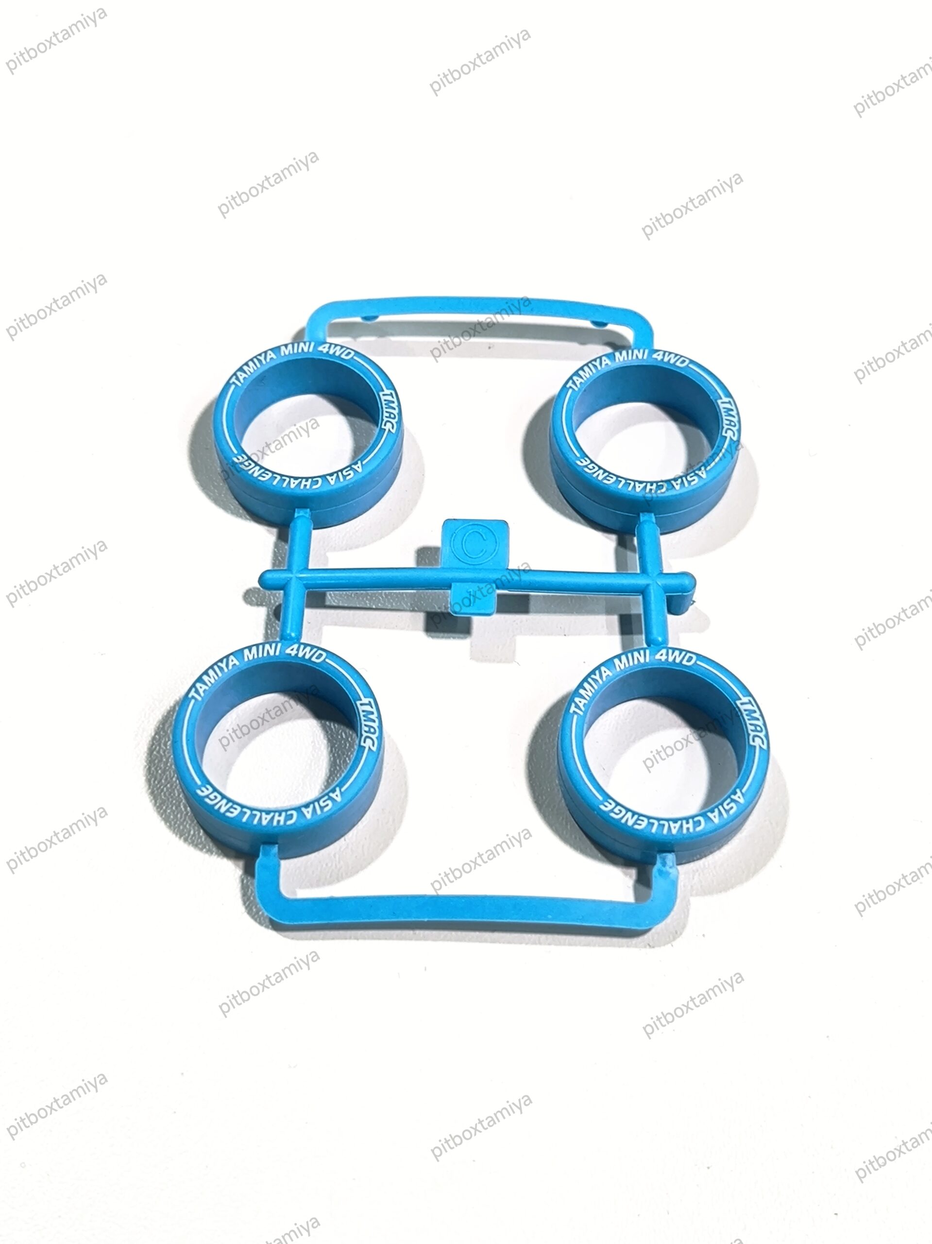 IMG_20261008_125135 Tamiya Ban Hard Medium Light Blue Tmac Asia Challange loose part ori - Image 1