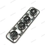 Tamiya Y Spoke wheels Medium Velg Carbon Reinforced Loose parts ori