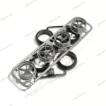 Tamiya Velg Large Narrow Grey + Ban Soft Loose Part Ori