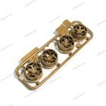 Tamiya Velg Medium T - Spoke Gold Loose Part Original