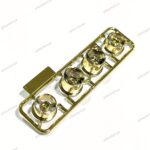 Tamiya Velg Small 3 Spoke Gold Plated Loose Part Original