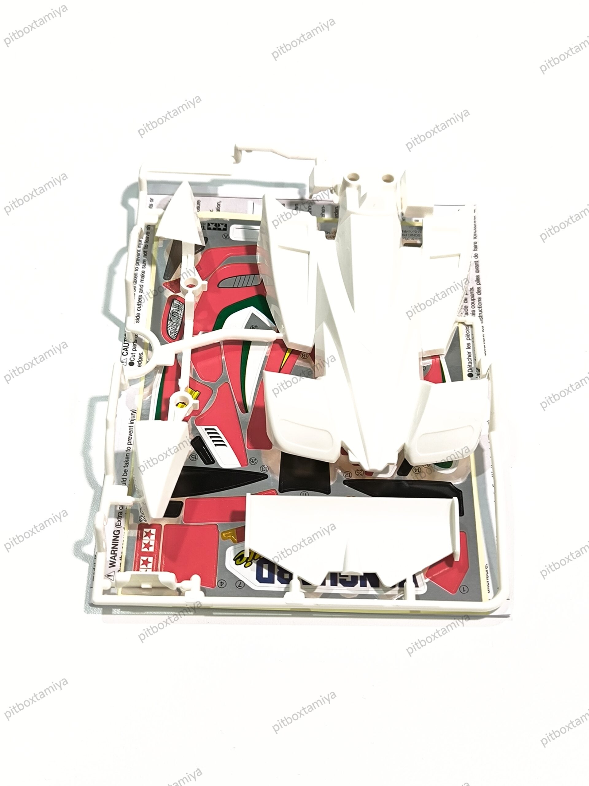 IMG_20261010_142322 Tamiya Body Vanguard Sonic + Sticker + Manual Loose Parts Ori - Image 1