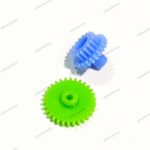 Tamiya Gear Ijo Biru 5:1 Loose Part Original